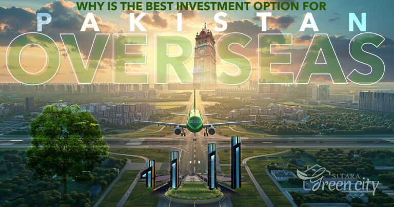 Why is real estate the best investment option for overseas Pakistanis?
